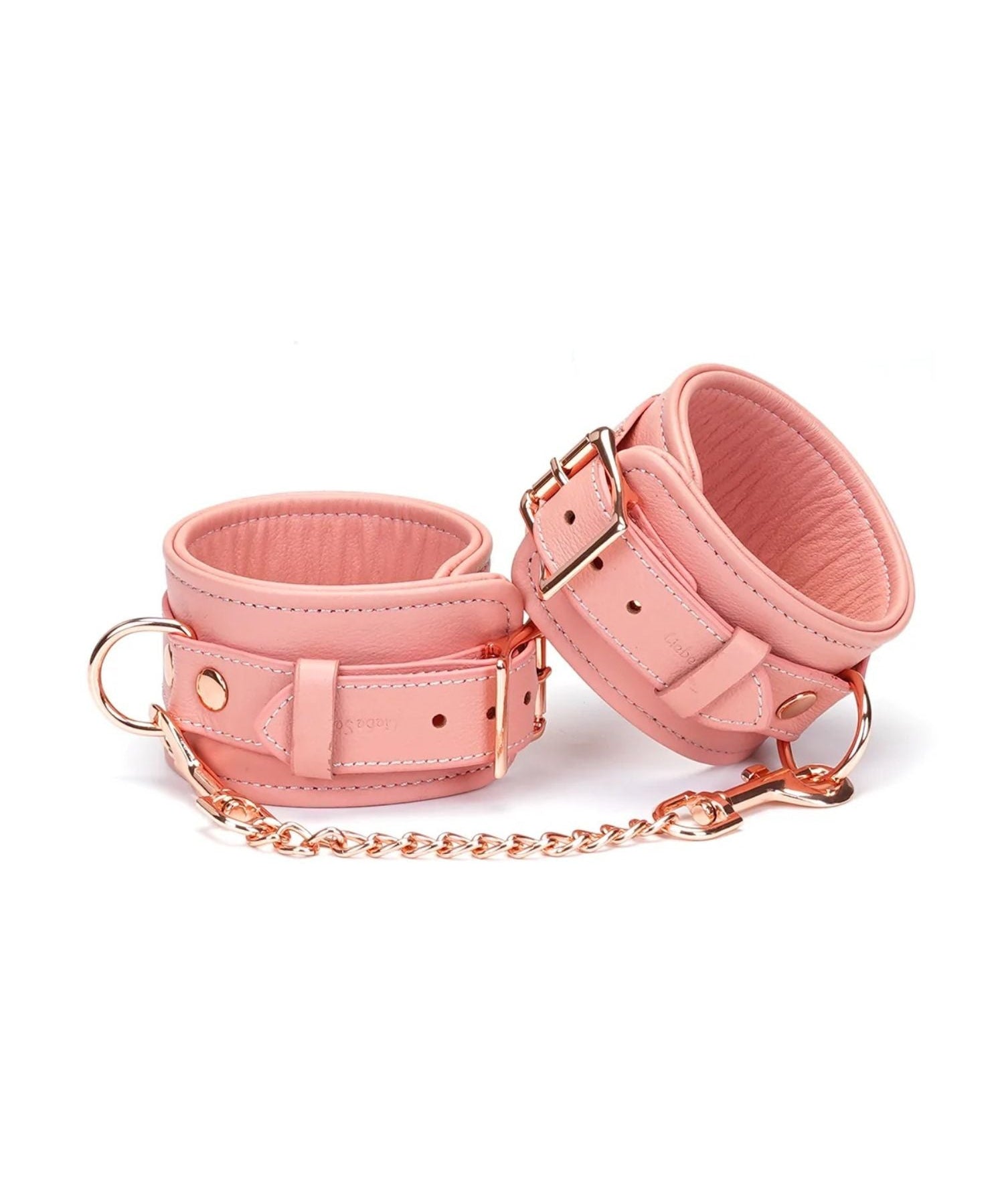 Liebe Seele Pink Dream Leather Cuffs | Avec Amour Lingerie