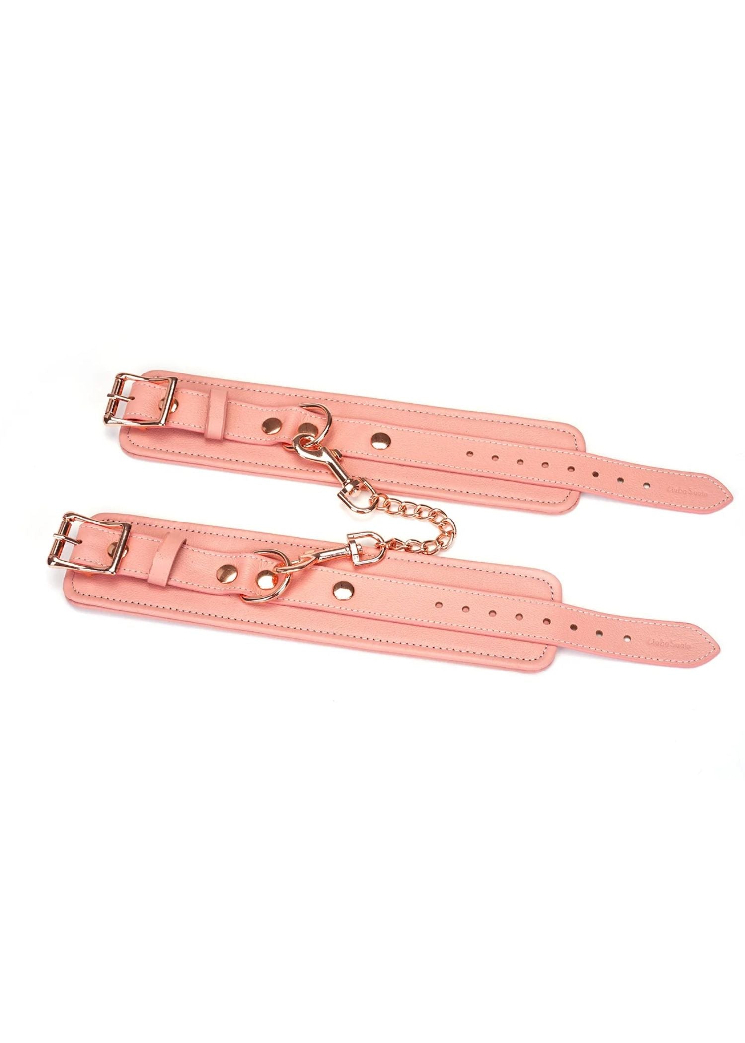 Liebe Seele Pink Dream Leather Cuffs | Avec Amour Lingerie