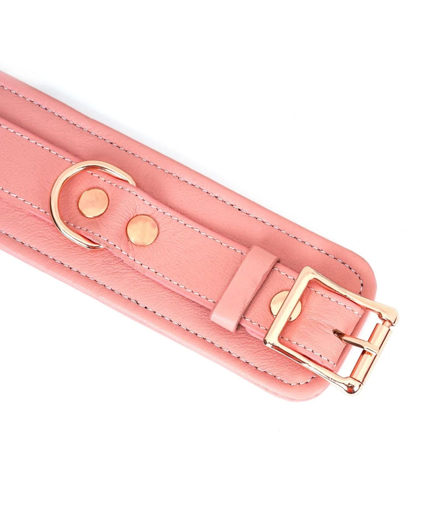 Liebe Seele Pink Dream Leather Cuffs | Avec Amour Lingerie