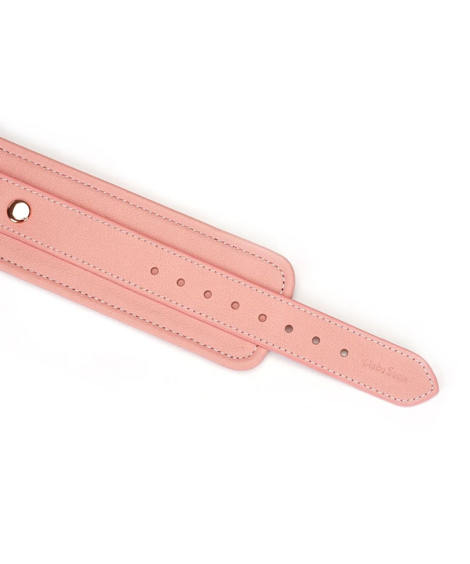 Liebe Seele Pink Dream Leather Cuffs | Avec Amour Lingerie