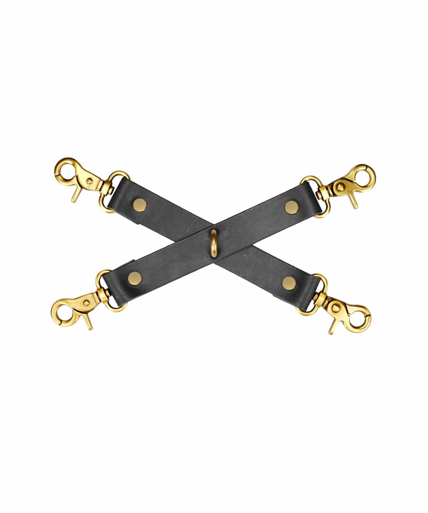Liebe Seele Samurai Leather Hogtie | BDSM Bondage Avec Amour Lingerie