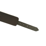 Samurai Leather Collar and Leash (Black)