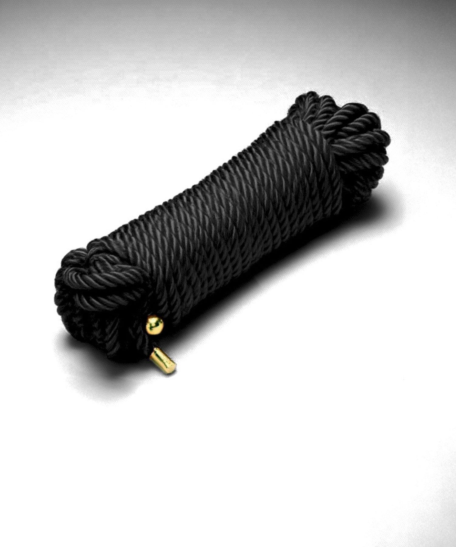 Liebe Seele Shirbari Black SIlky Rope 5 meters | Bondage BDSM Accessory