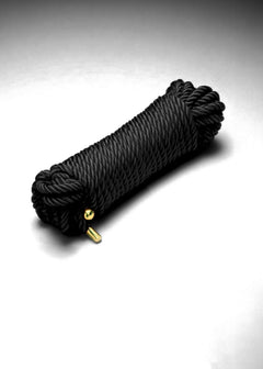 Liebe Seele Shirbari Black SIlky Rope 5 meters | Bondage BDSM Accessory