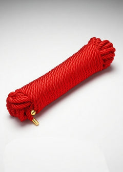 Liebe Seele Shirbari Red SIlky Rope 10 meters | Bondage BDSM Accessory