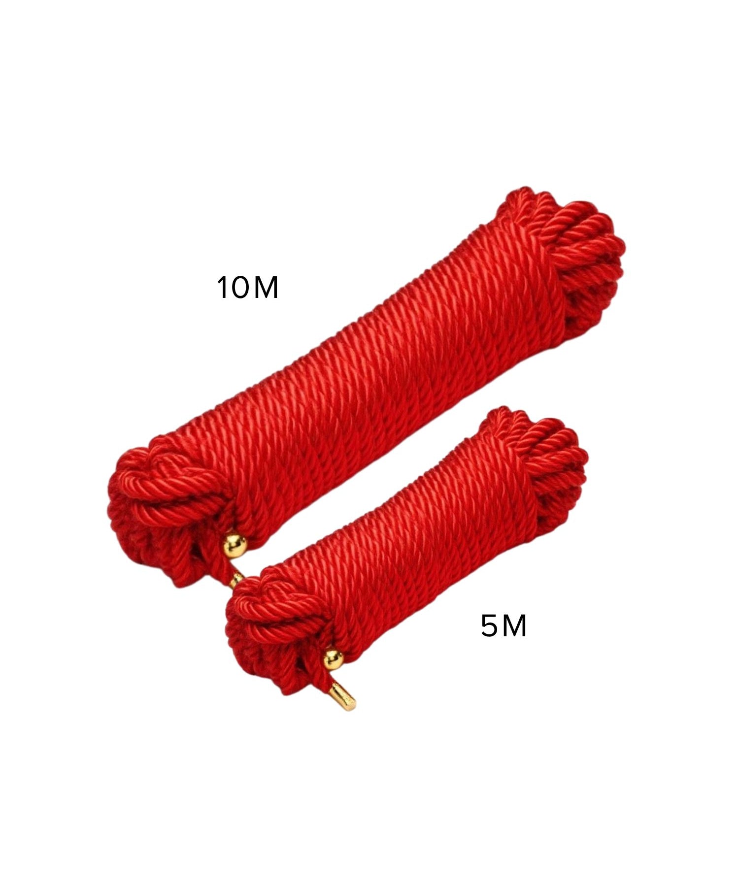Liebe Seele Shirbari Red SIlky Rope 5  or 10 meters | Bondage BDSM Accessory
