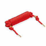 Liebe Seele Shibari Silky Cotton Rope (Red) 5 meters | Avec Amour Lingerie