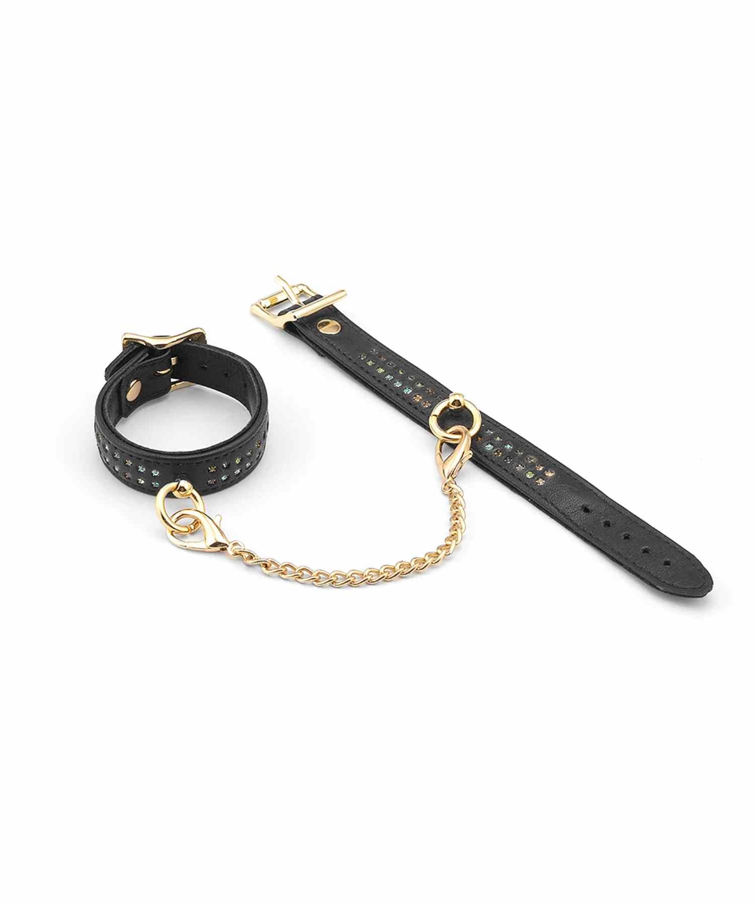 Liebe Seele Shining Girl Leather Collar and Leash | Bondage | Avec Amour Lingerie