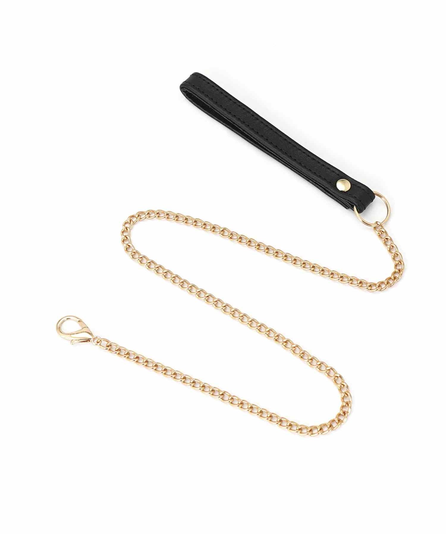 Liebe Seele Shining Girl Leather Collar and Leash | Bondage | Avec Amour Lingerie