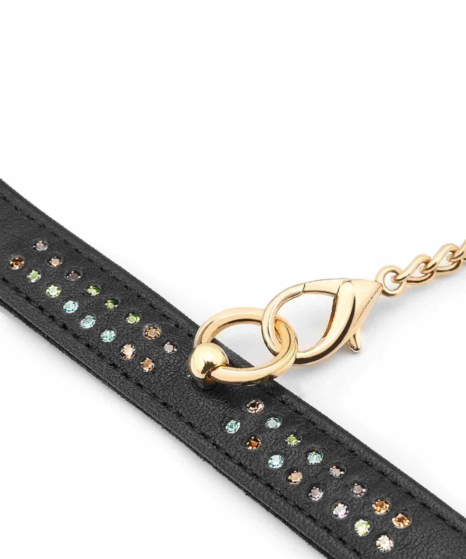 Liebe Seele Shining Girl Leather Handcuffs | Avec Amour Lingerie