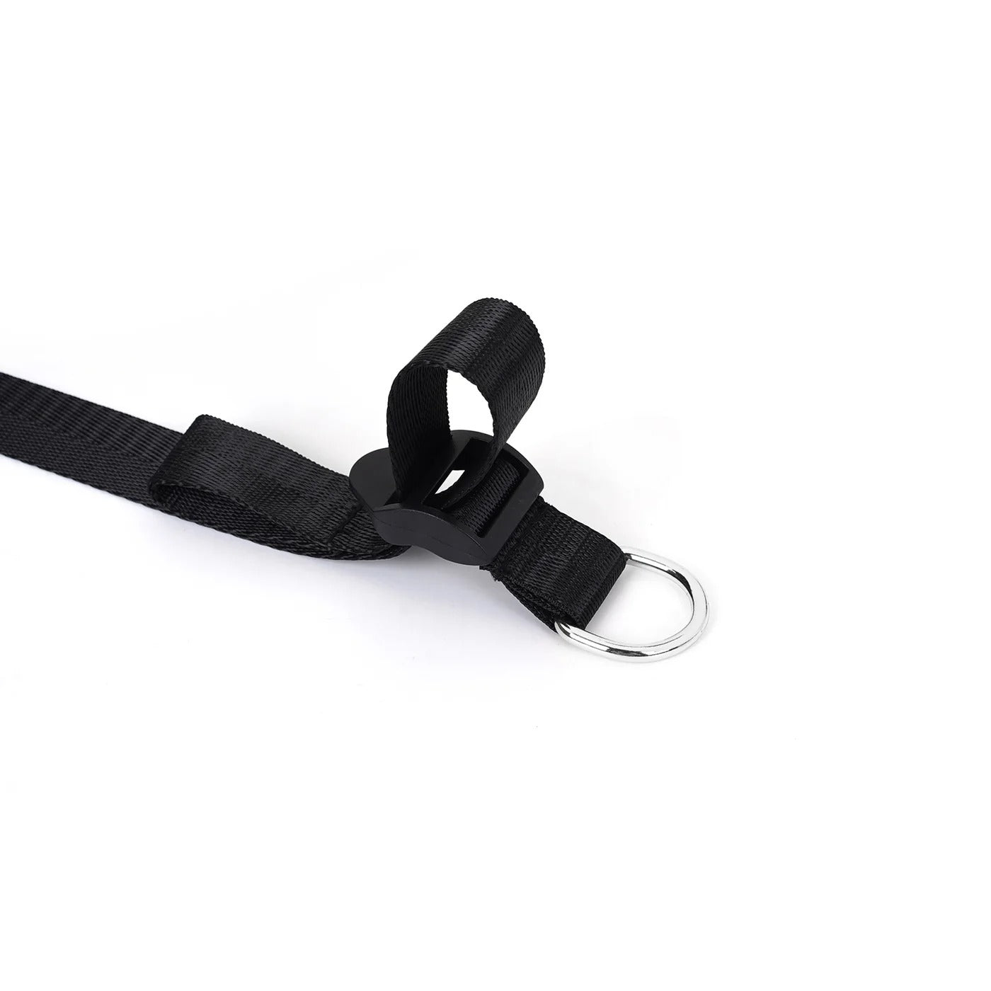 Liebe Seele Under Mattress Restraint Straps with Gold D-ring ends — flat lay