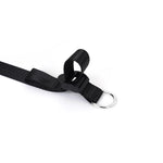 Liebe Seele Under Mattress Restraint Straps with Gold D-ring ends — flat lay