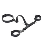 Liebe Seele Vegan Leather Wrist to Collar Restraints | Bondage, BDSM Bedroom Fun | Avec Amour Lingerie