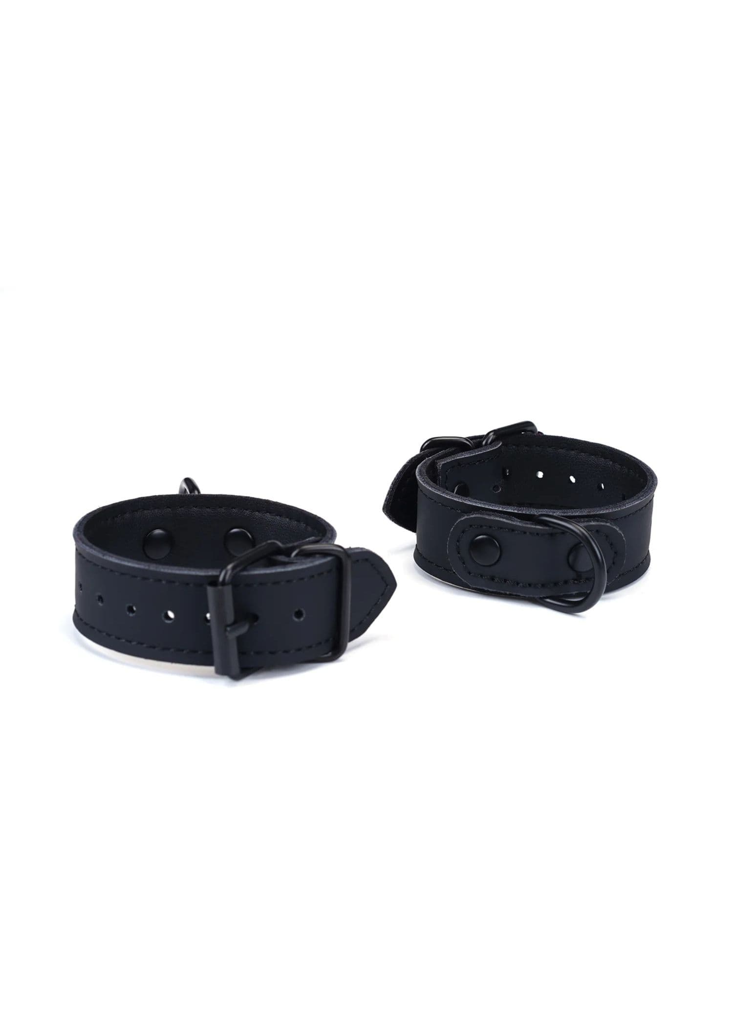 Liebe Seele Vegan Leather Wrist to Collar Restraints | Bondage, BDSM Bedroom Fun | Avec Amour Lingerie
