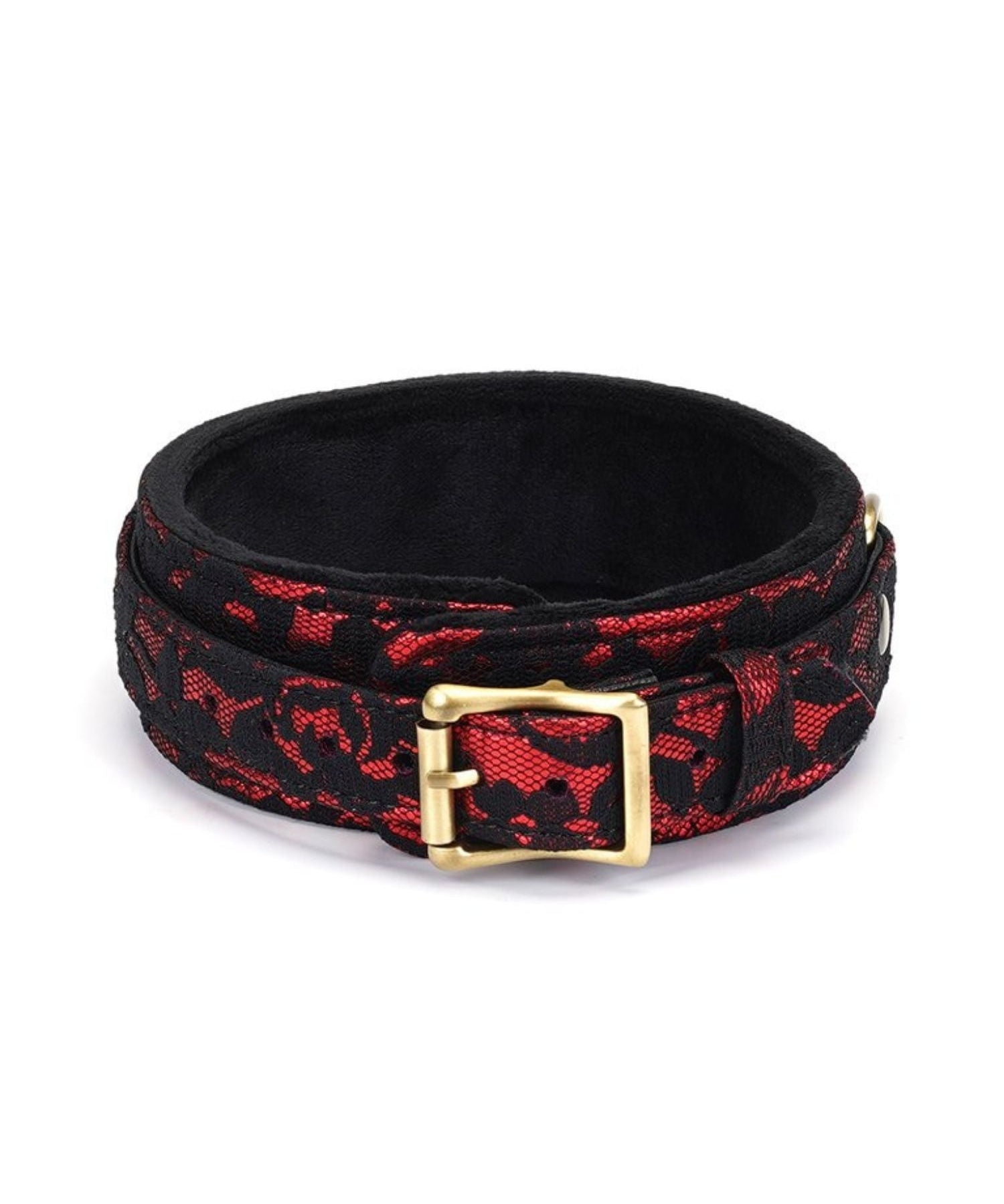Liebe Seele Victorian Garden Lace & Velvet Collar w/ Leash