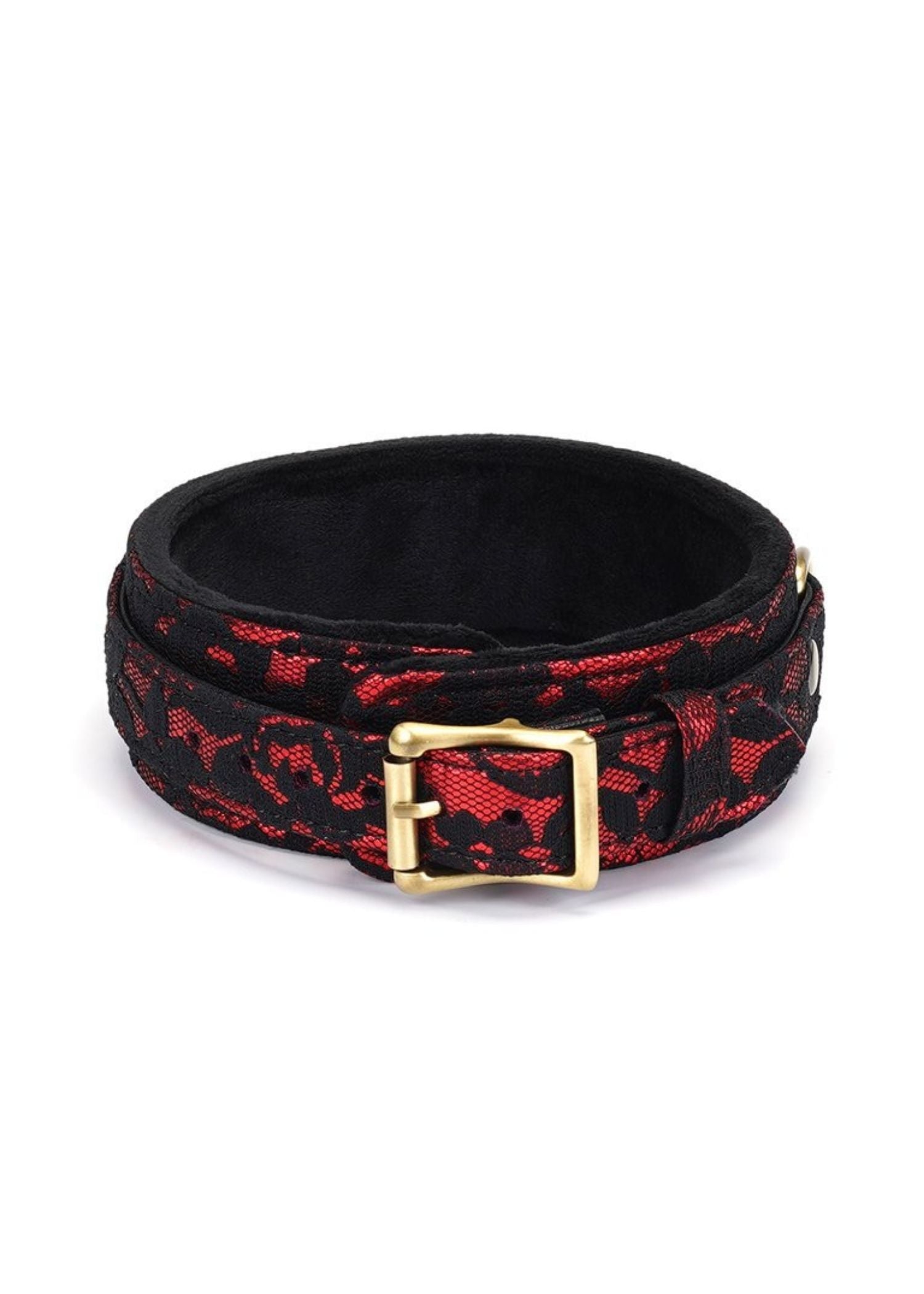 Liebe Seele Victorian Garden Lace & Velvet Collar w/ Leash