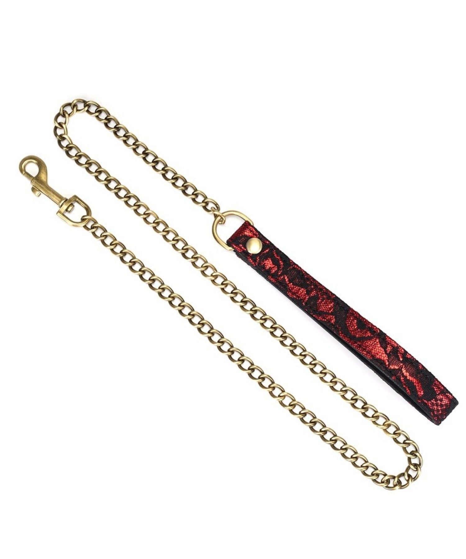 Liebe Seele Victorian Garden Lace & Velvet Collar w/ Leash