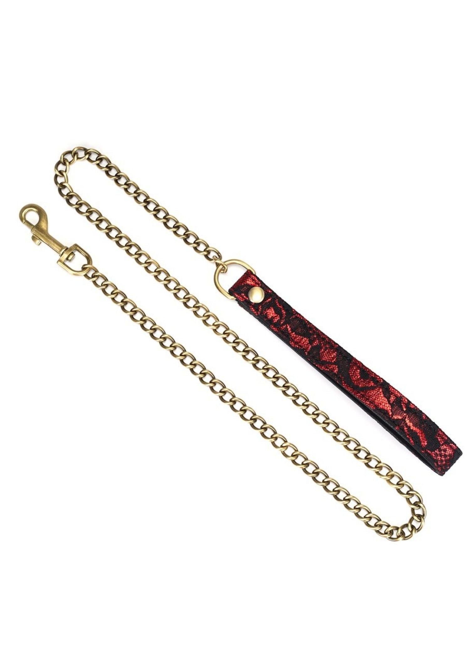 Liebe Seele Victorian Garden Lace & Velvet Collar w/ Leash