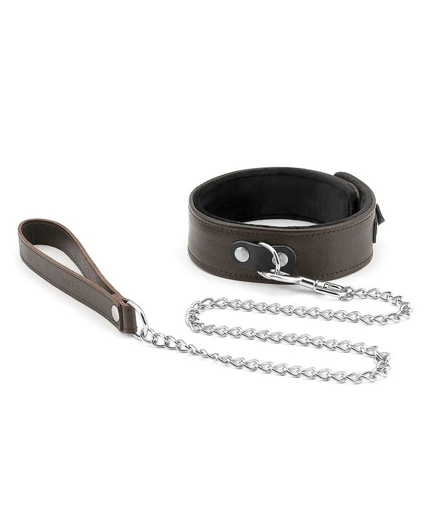 Liebe Seele Wild Gent Brown Collar & Leash | Avec Amour