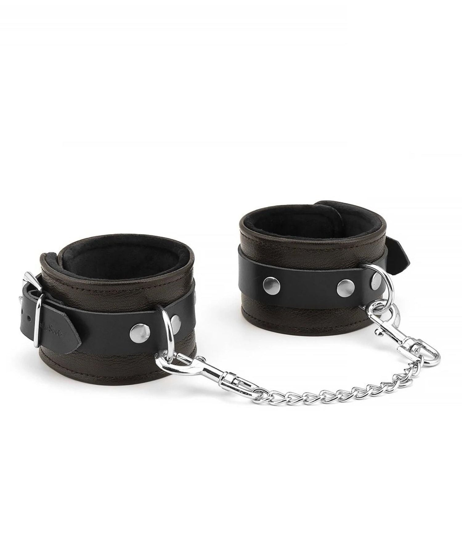 Liebe Seele Wild Gent Brown Cuffs | Avec Amour Lingerie
