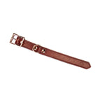 Liebe Seele Wine Red Leather Collar and Wrist Restraint | Avec Amour Lingerie