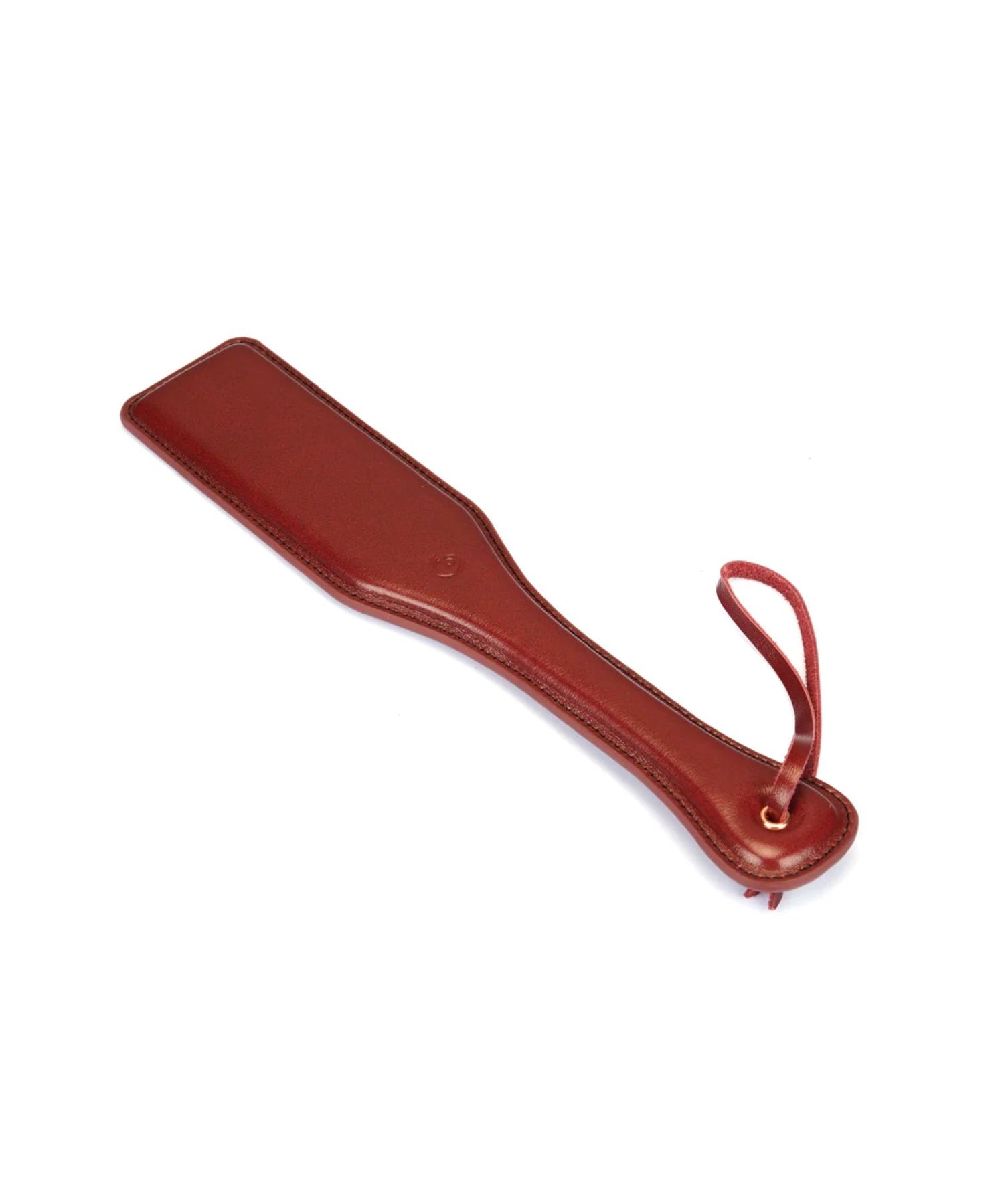 Liebe Seele Wine Red Leather Paddle | Avec Amour Lingerie