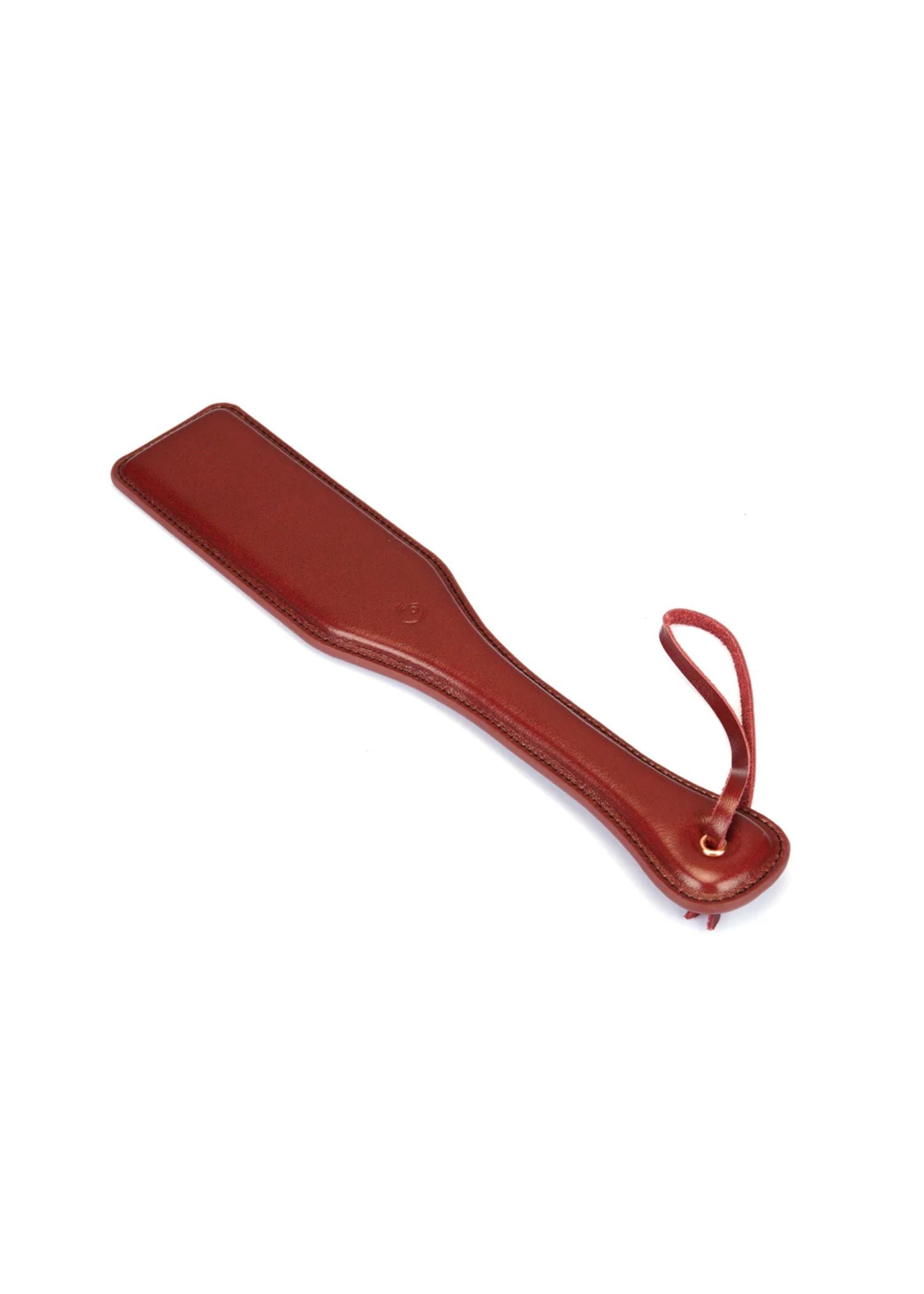 Liebe Seele Wine Red Leather Paddle | Avec Amour Lingerie