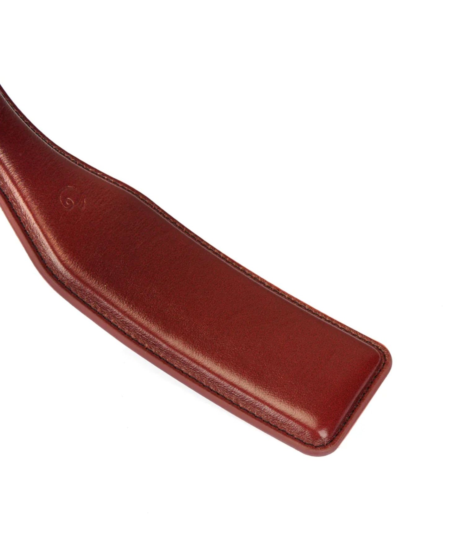 Liebe Seele Wine Red Leather Paddle | Avec Amour Lingerie