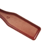 Liebe Seele Wine Red Leather Paddle | Avec Amour Lingerie