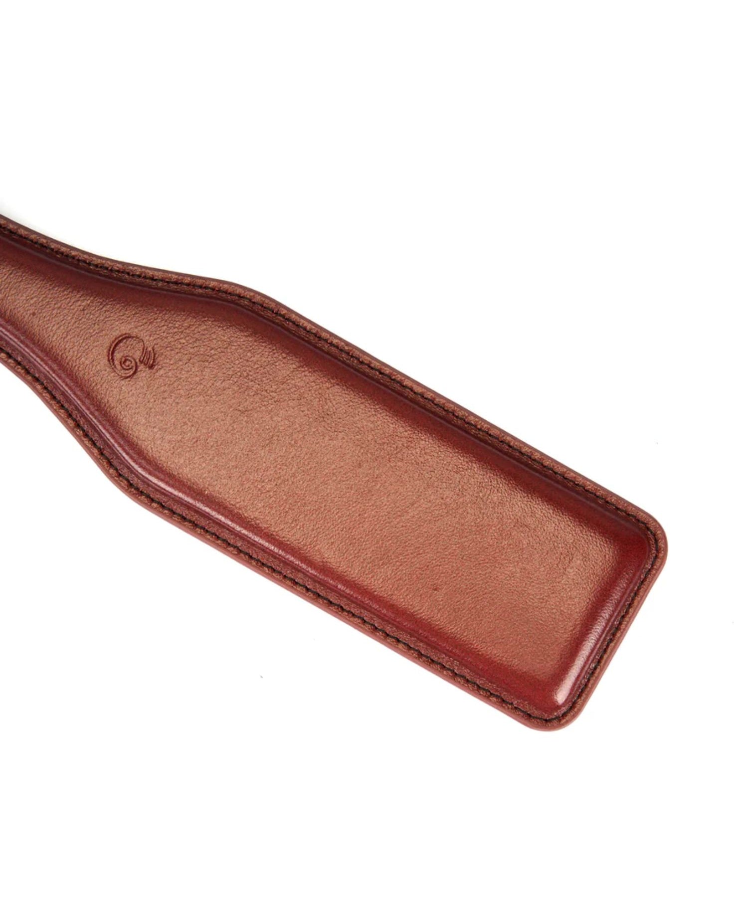 Liebe Seele Wine Red Leather Paddle | Avec Amour Lingerie