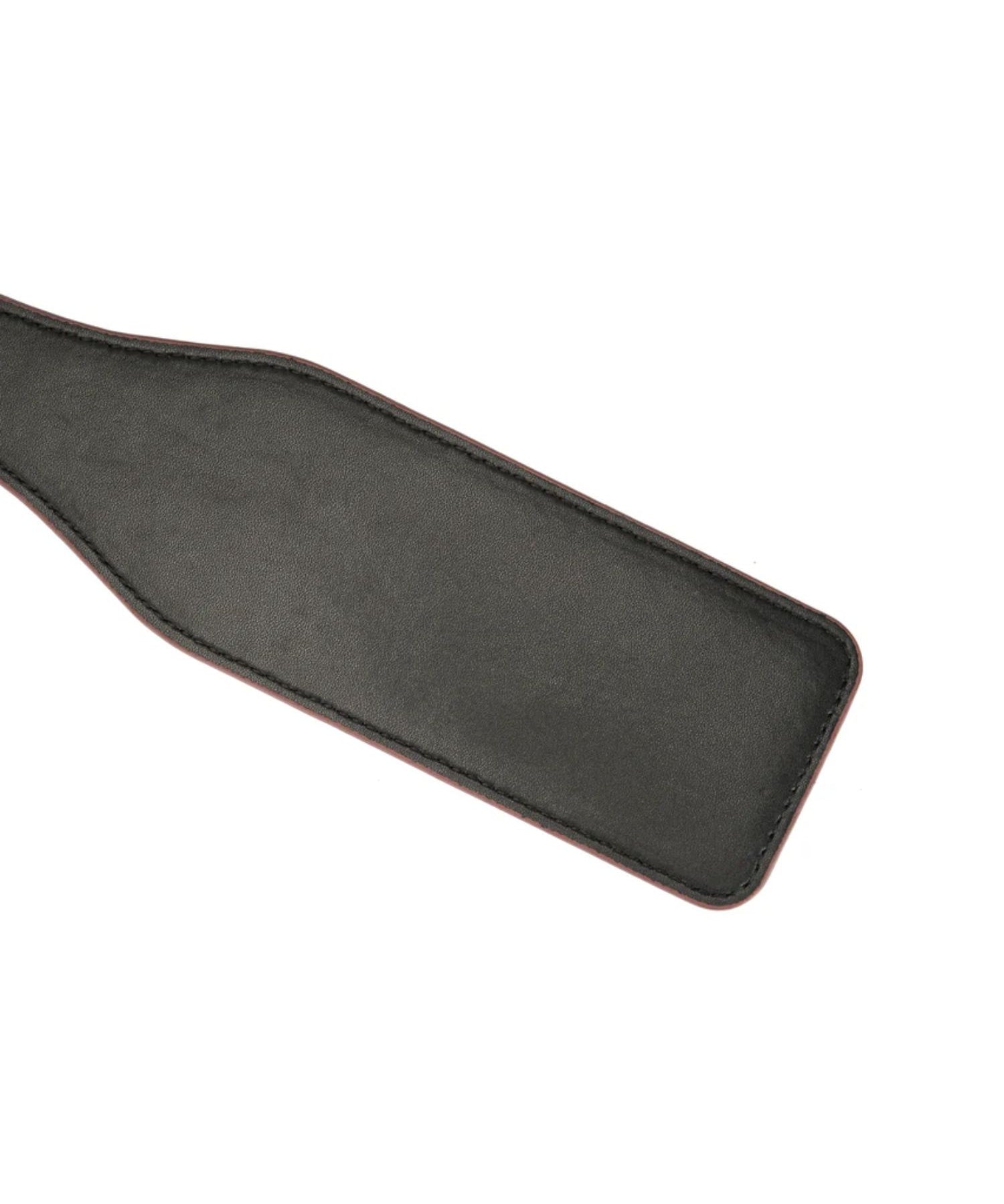 Liebe Seele Wine Red Leather Paddle | Avec Amour Lingerie