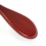 Liebe Seele Wine Red Leather Round Paddle (Wine Red) | Avec Amour Lingerie