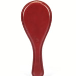 Liebe Seele Wine Red Leather Round Paddle (Wine Red) | Avec Amour Lingerie