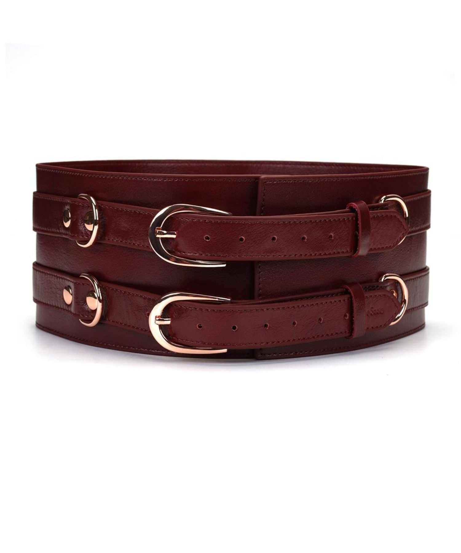 Liebe Seele Wine Red Waist Belt | Avec Amour Lingerie