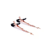 Zinc Luxe Lightning Nipple Clamps