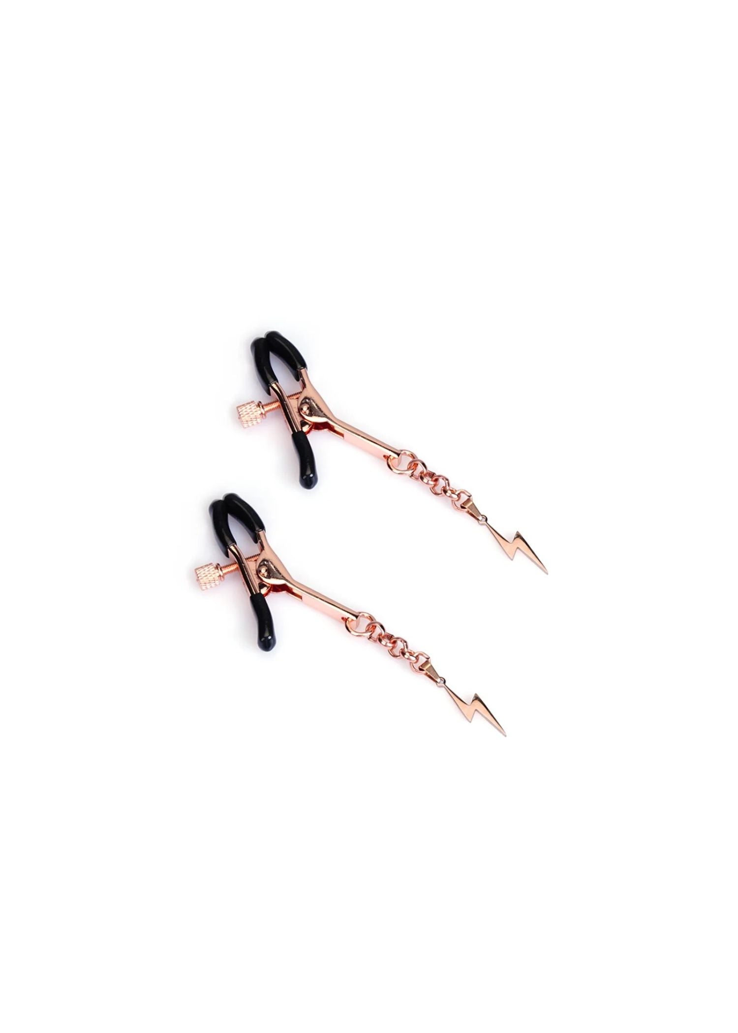 Zinc Luxe Lightning Nipple Clamps