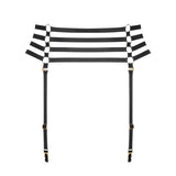 Maison Close Chambre Noire Garter Belt (Black) | Avec Amour Luxury Lingerie