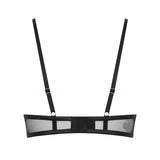 Maison Close Chambre Noire Open Bra (Black/Gold) | Avec Amour Sexy Lingerie