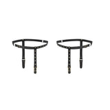 Maison Close COPRS Studded Garters (Black) | Avec Amour Lingerie Accessories