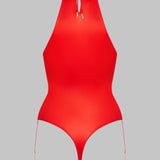 Maison Close French Kiss Body (Red) | Avec Amour Lingerie