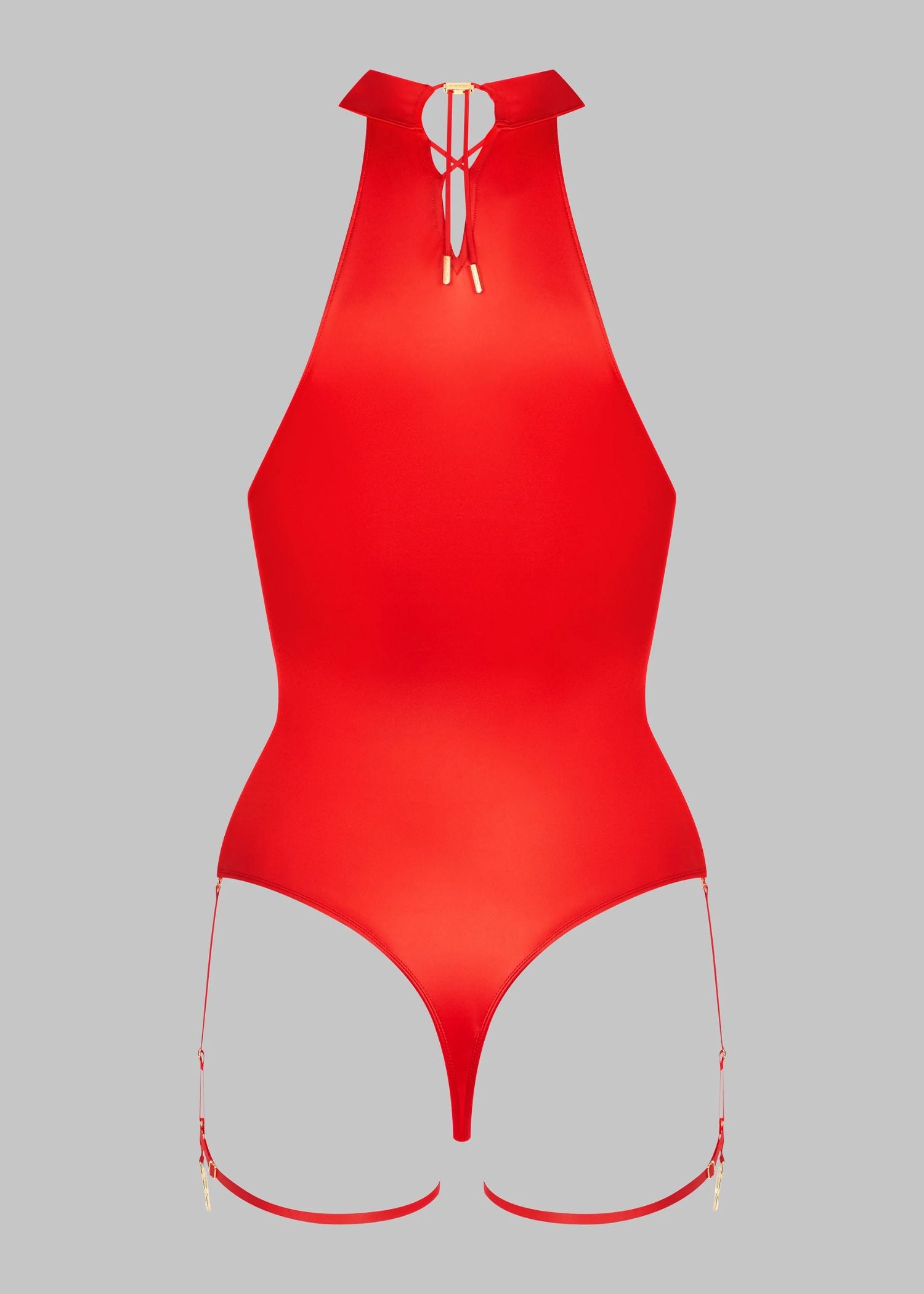 Maison Close French Kiss Body (Red) | Avec Amour Lingerie