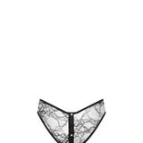Maison Close Jeux Magnetiques Harness Panty (Black) | Avec Amour Luxury Lingerie