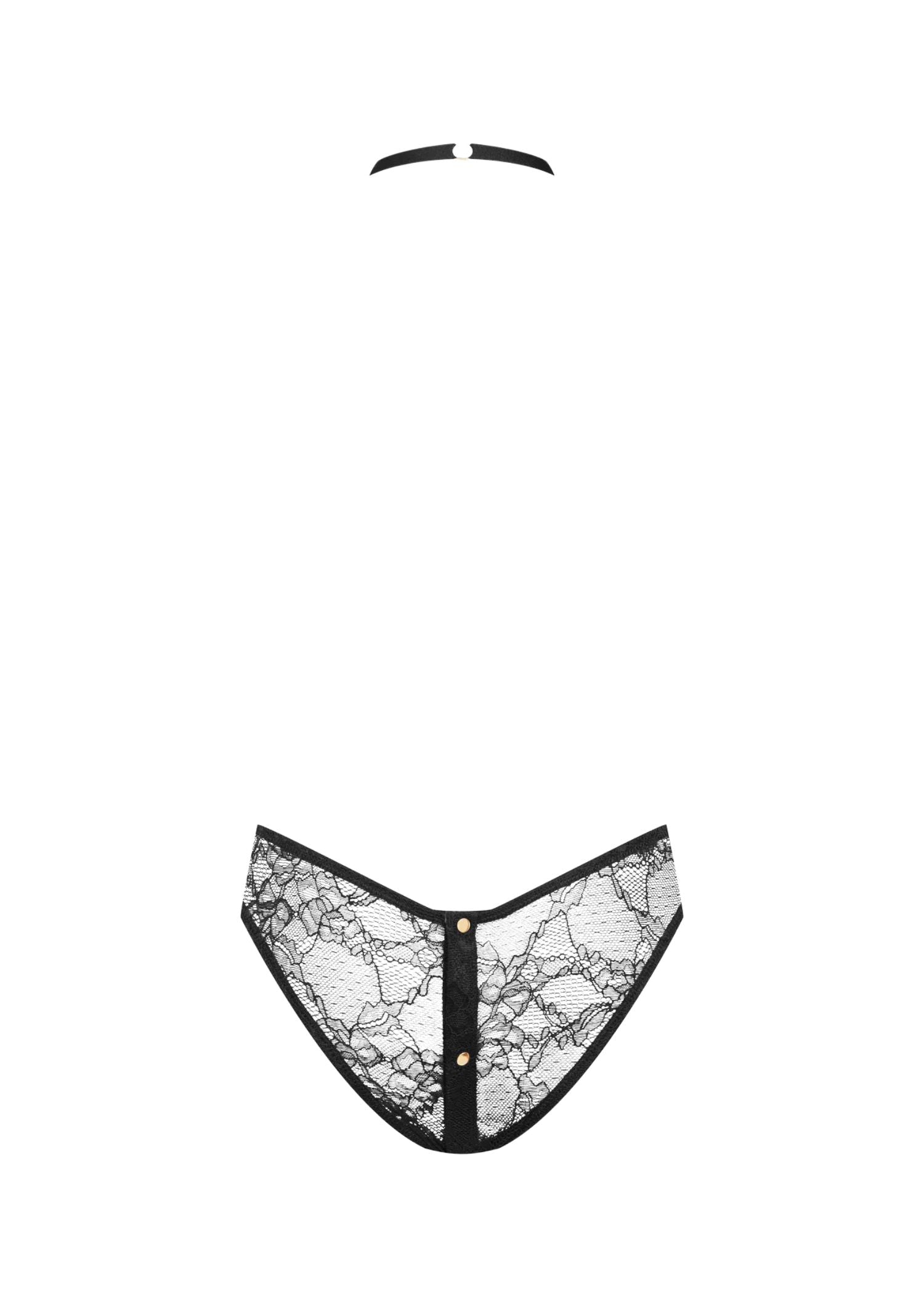Maison Close Jeux Magnetiques Harness Panty (Black) | Avec Amour Luxury Lingerie