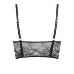 Maison Close Jeux Magnetiques Open Suspender Bustier (Black) | Avec Amour Luxury Lingerie