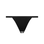 Maison Close Pure Tentation Openable Thong (Black) | Avec Amour Sexy Lingerie