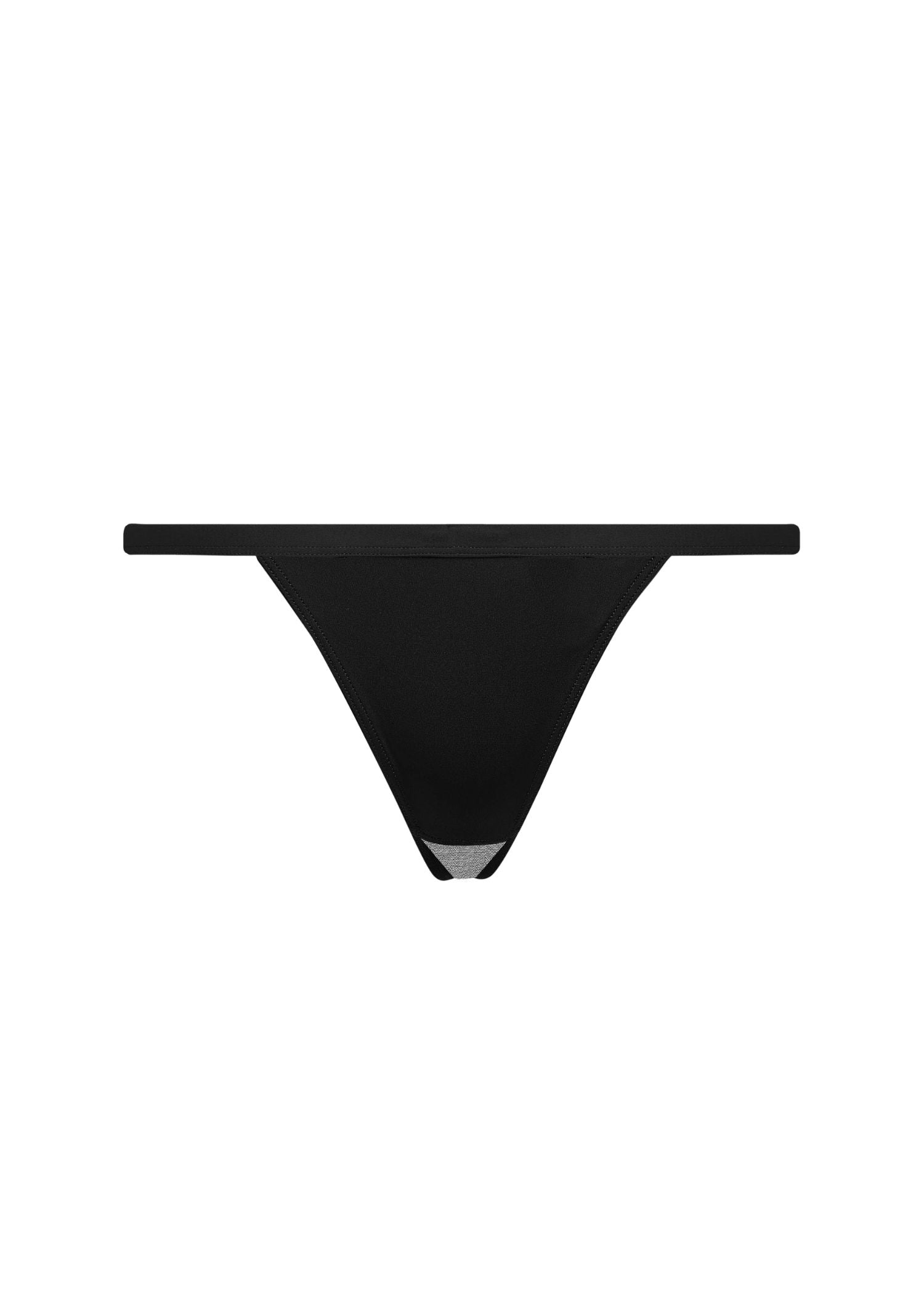Maison Close Pure Tentation Openable Thong (Black) | Avec Amour Sexy Lingerie