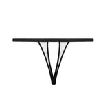 Maison Close Pure Tentation Openable Thong (Black) | Avec Amour Sexy Lingerie