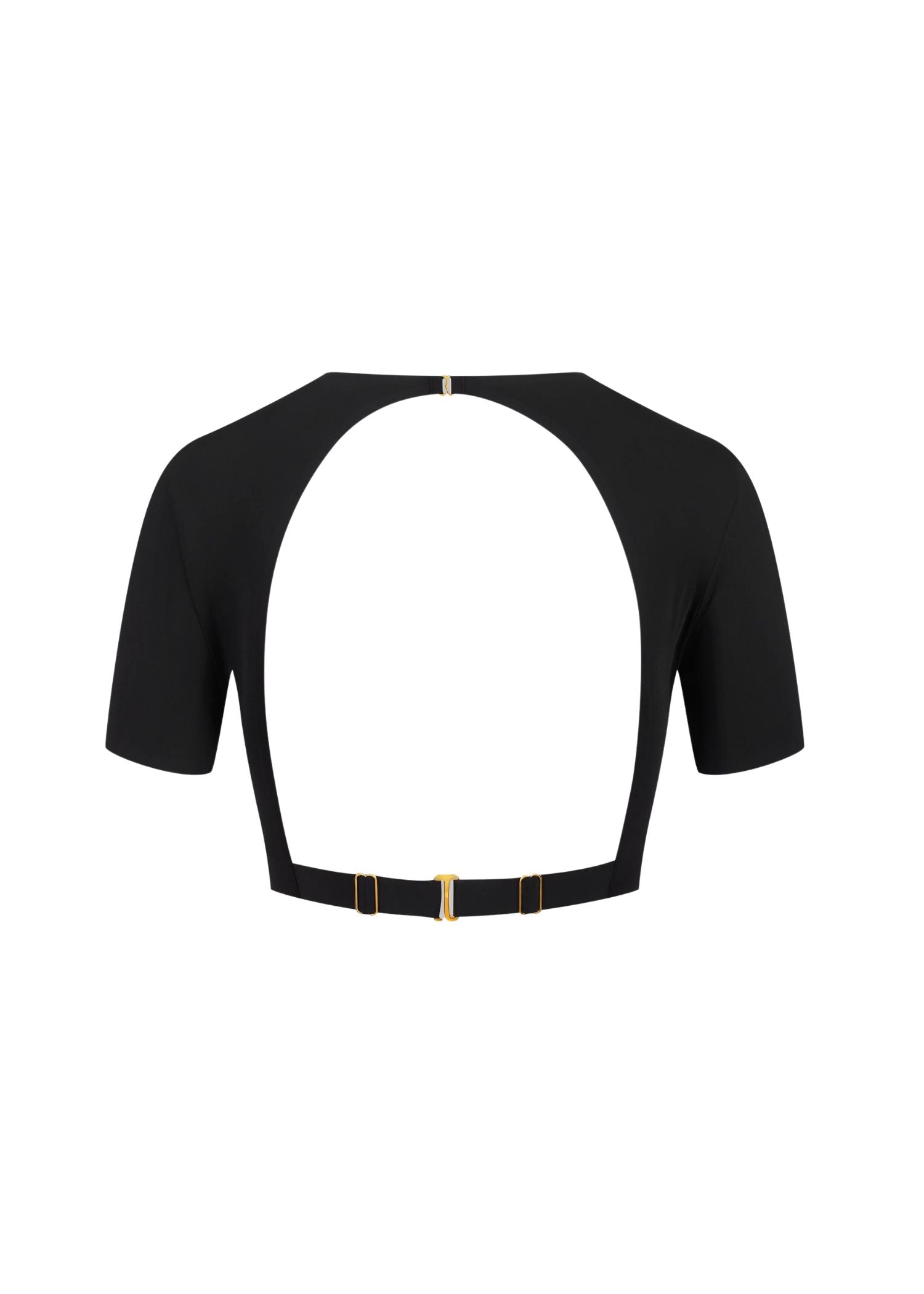 Maison Close Tapage Nocturne Open Crop Top (Black) | Avec Amour Sexy Lingerie