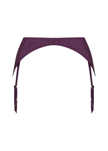 Maison Close Villa Satine Garter Belt (Purple)