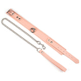 Pink Organosilicon Collar With Leash (Pink)